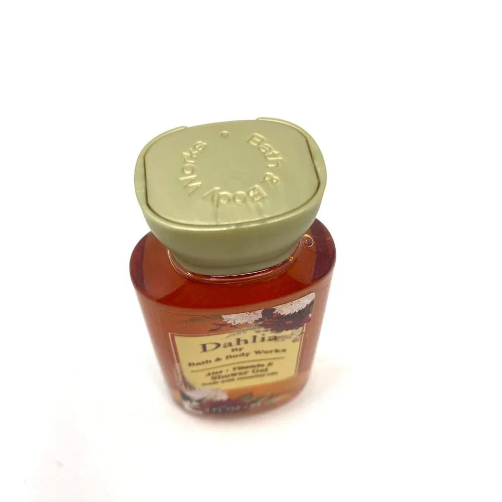 Bath & Body Works Dahlia Travel Size 3 Oz Shower Gel Pear Praline Nourishing